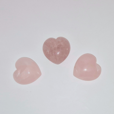 Rose Quartz Hearts